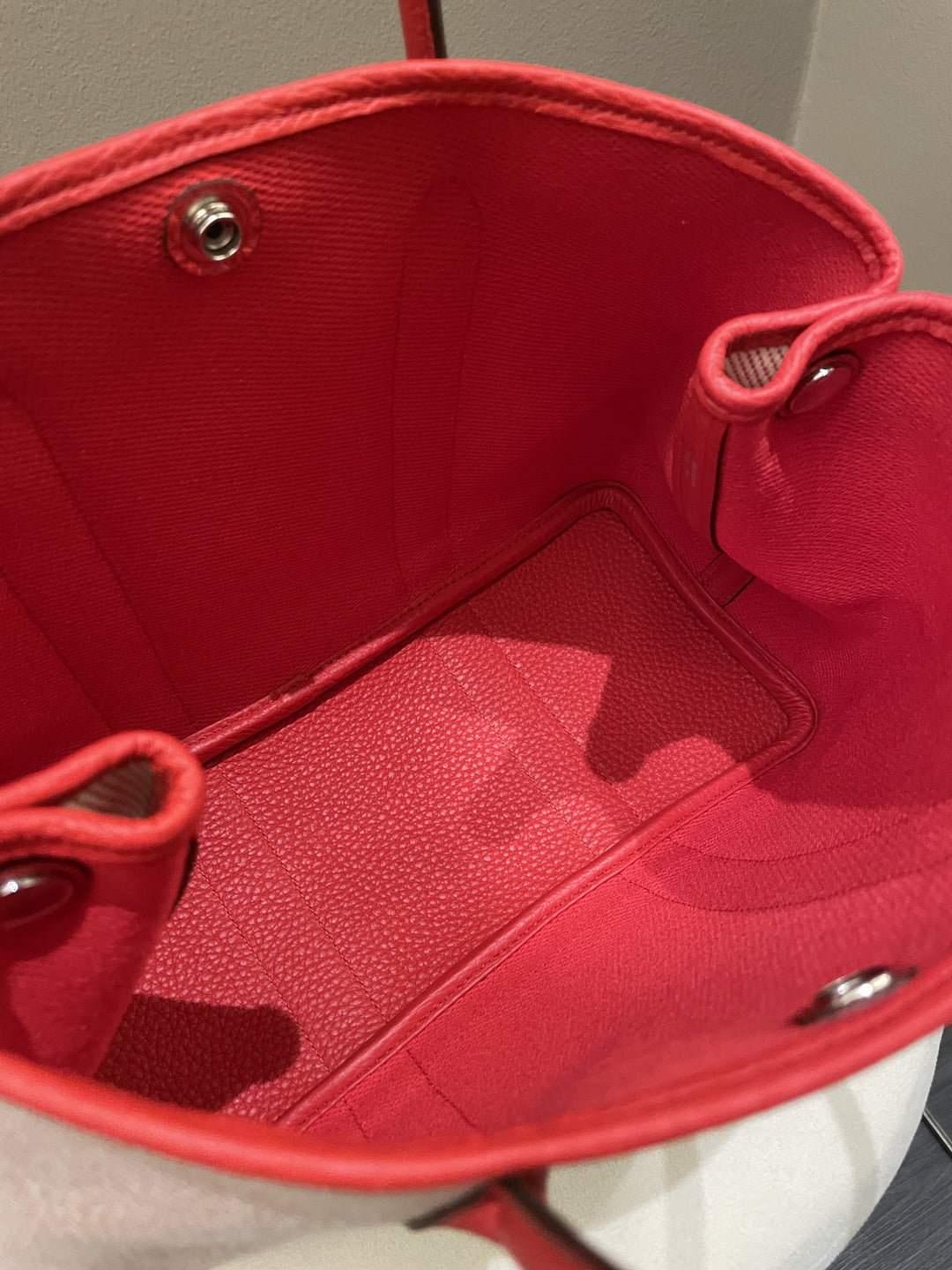 Top quality Hermes Garden Party 30 Rouge Coeur