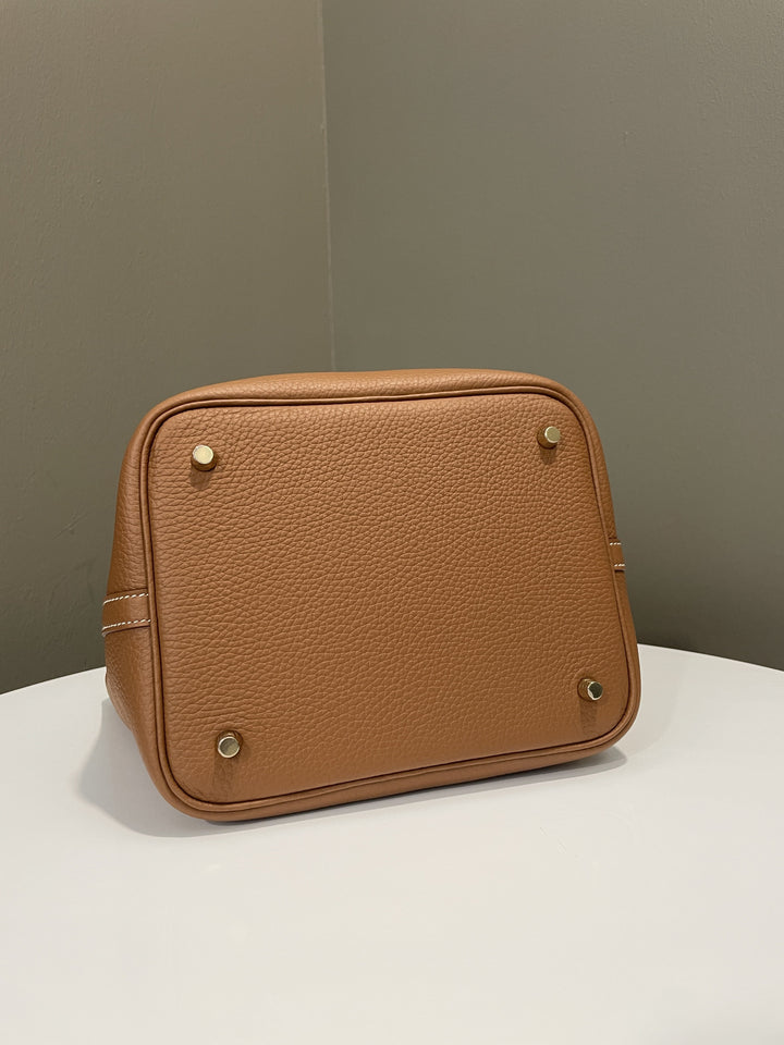 Top quality Hermes Picotin Lock 22 Gold Clemence