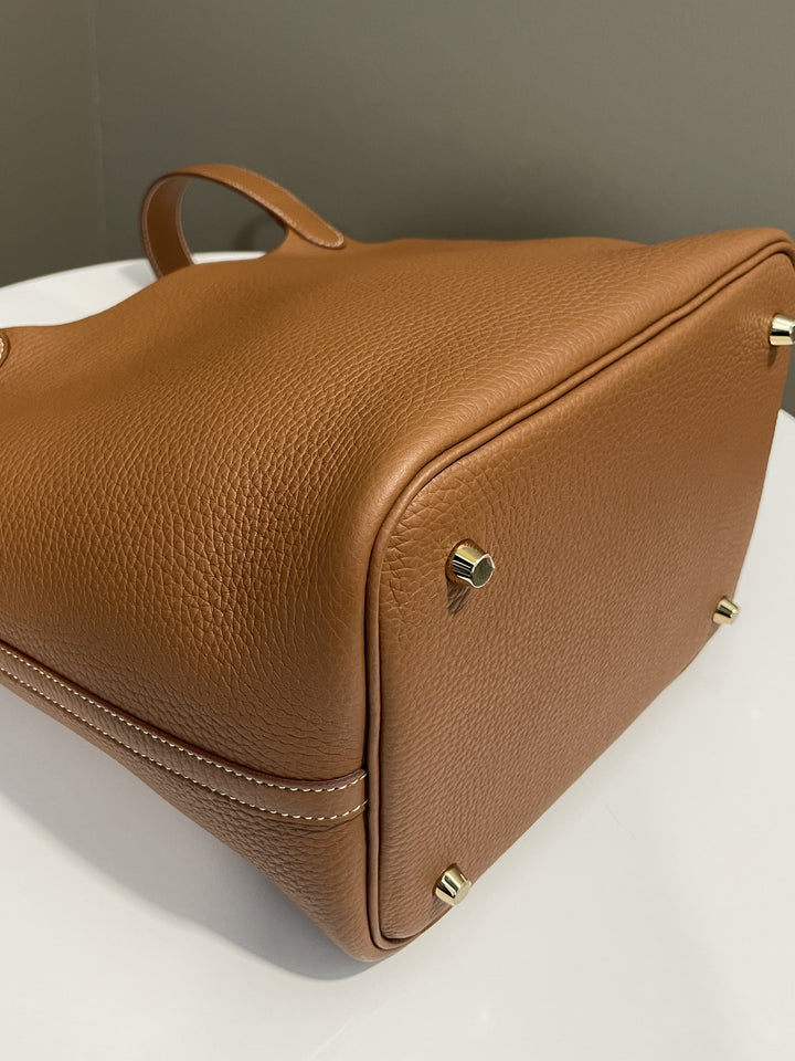 Top quality Hermes Picotin Lock 22 Gold Clemence