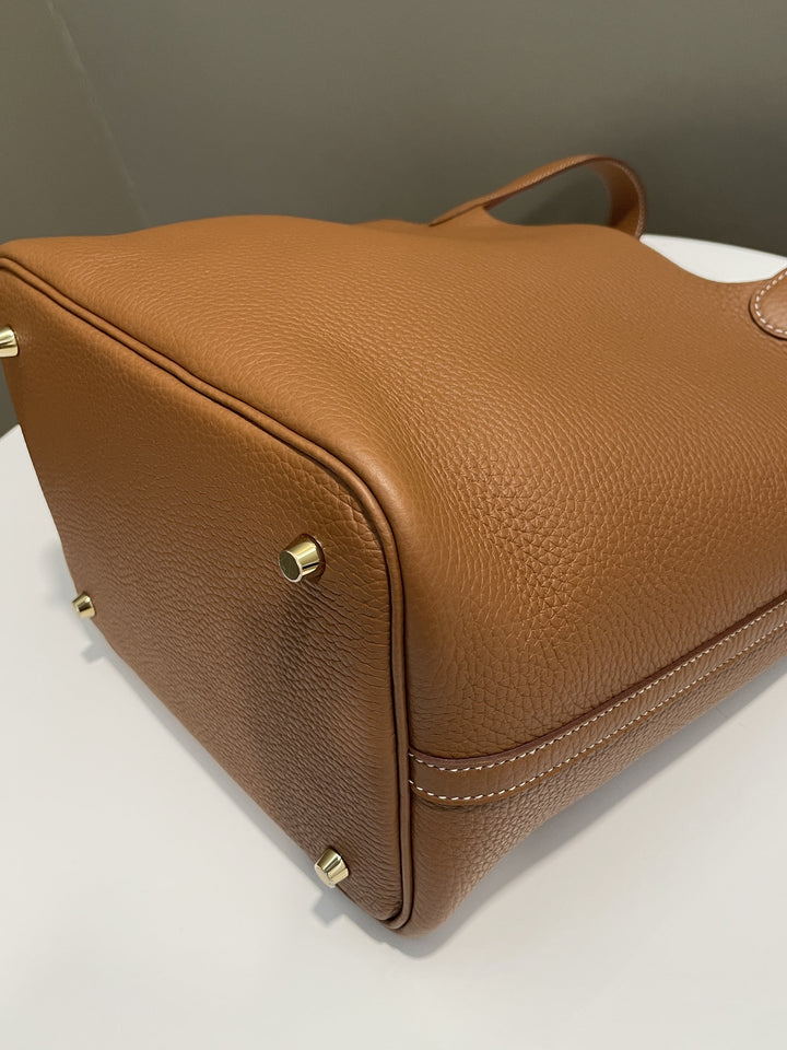 Top quality Hermes Picotin Lock 22 Gold Clemence