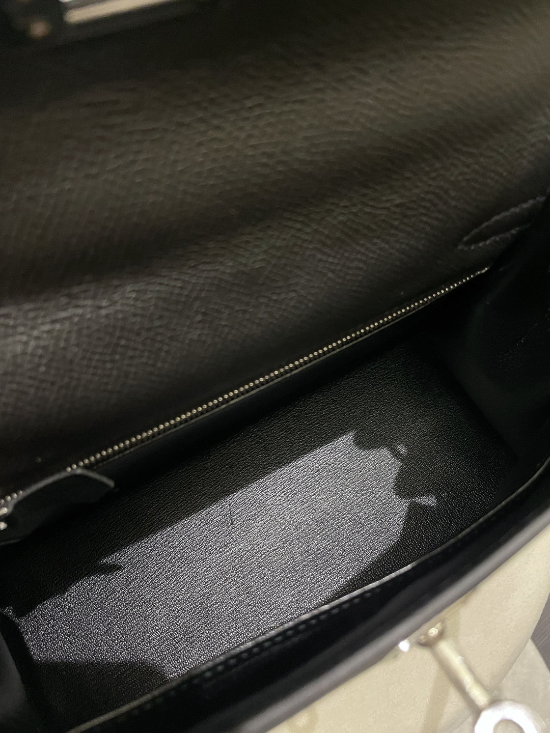 Top quality Hermes Kelly Sellier 25 Black Epsom