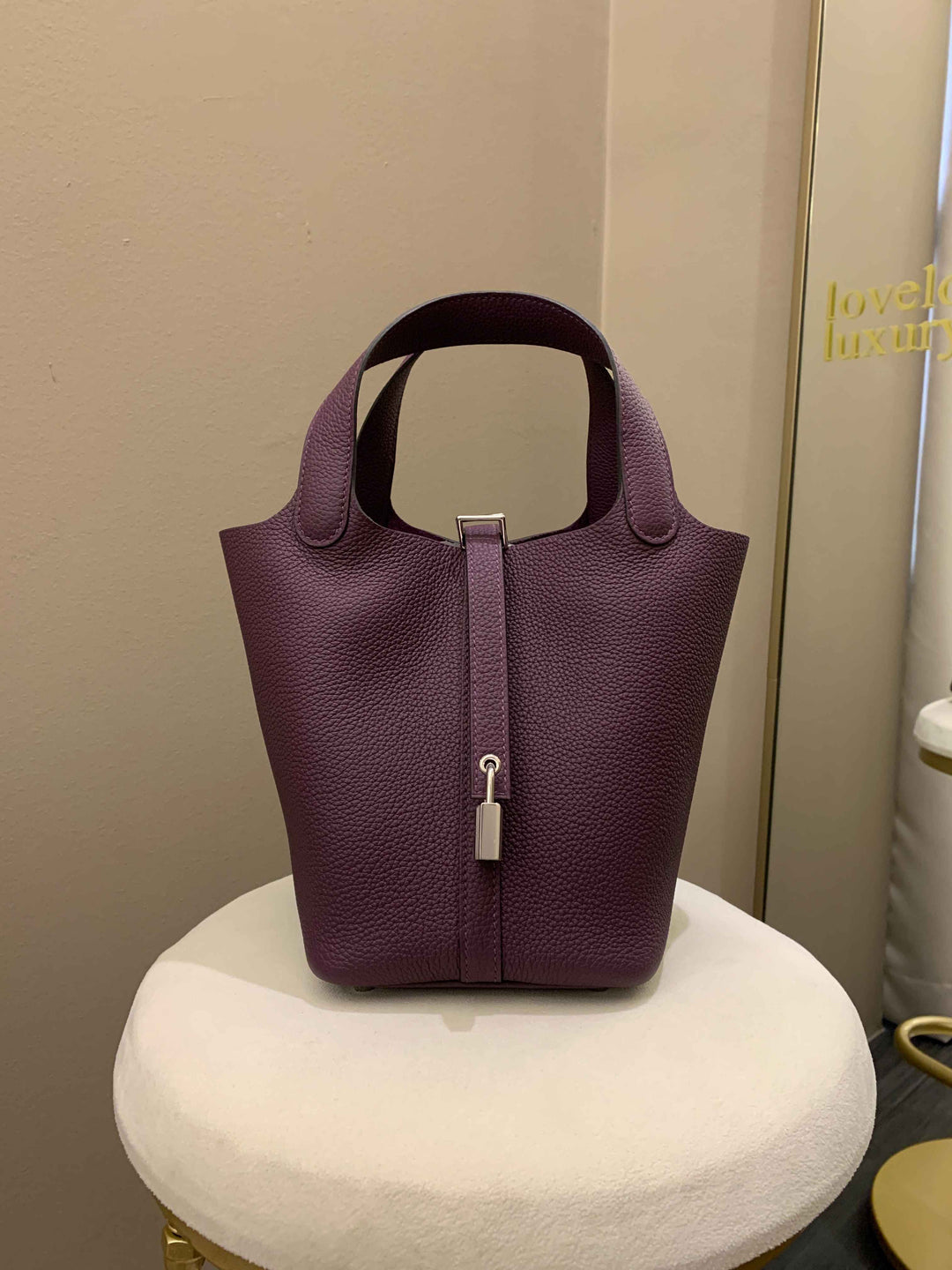 Top quality Hermes Picotin Lock PM 18 Cassis Taurillon Maurice