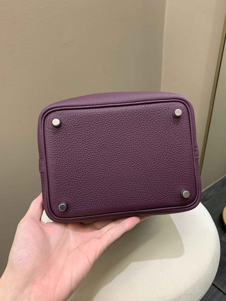 Top quality Hermes Picotin Lock PM 18 Cassis Taurillon Maurice