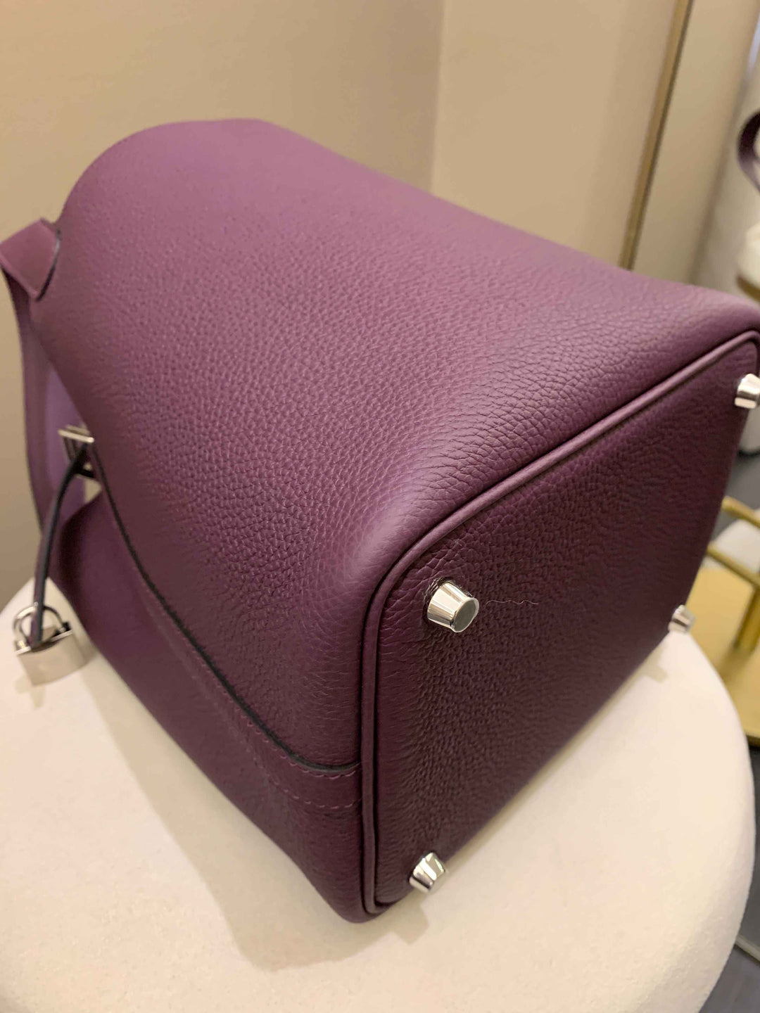 Top quality Hermes Picotin Lock PM 18 Cassis Taurillon Maurice