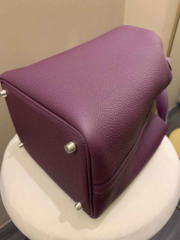 Top quality Hermes Picotin Lock PM 18 Cassis Taurillon Maurice