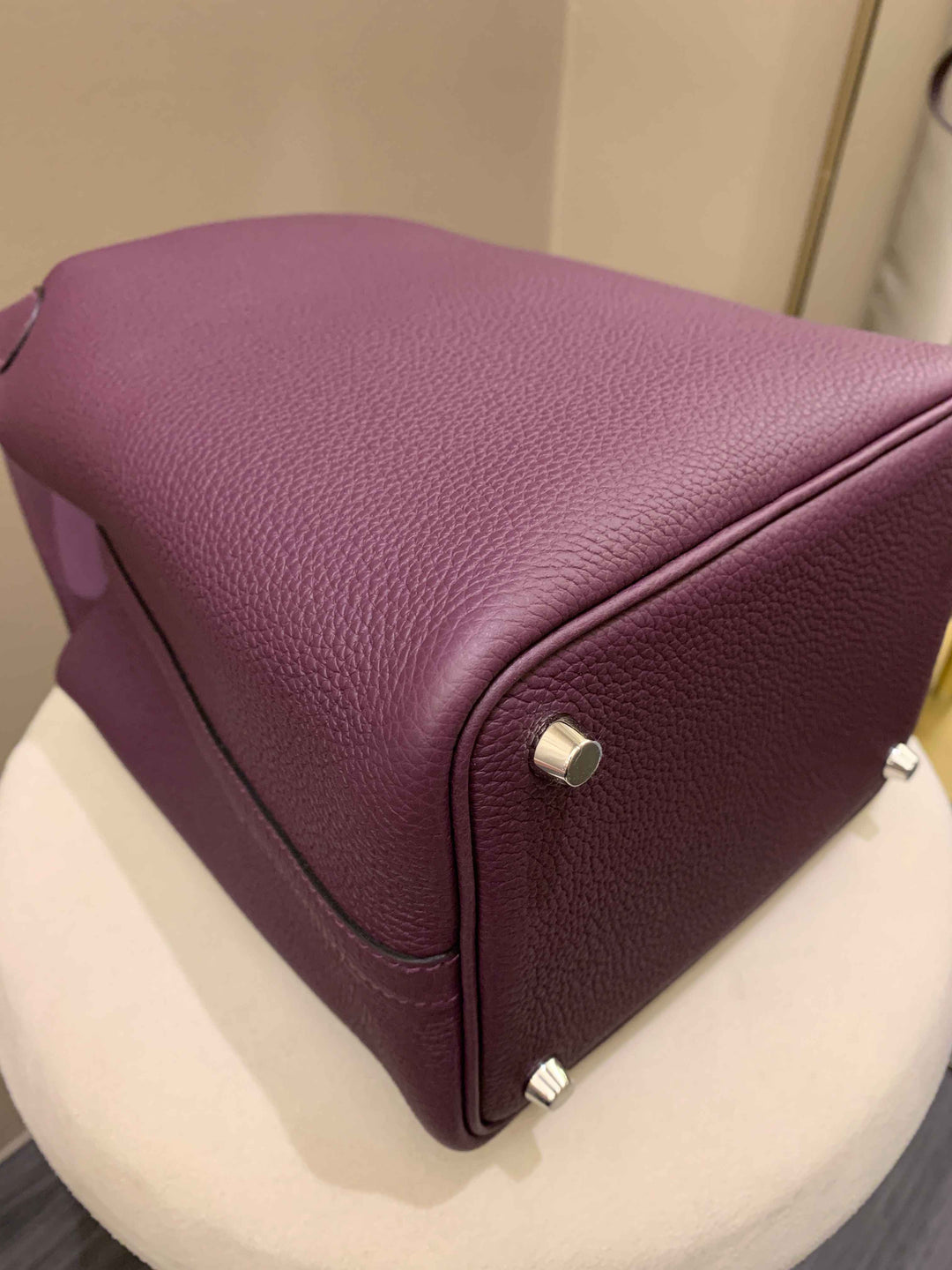 Top quality Hermes Picotin Lock PM 18 Cassis Taurillon Maurice