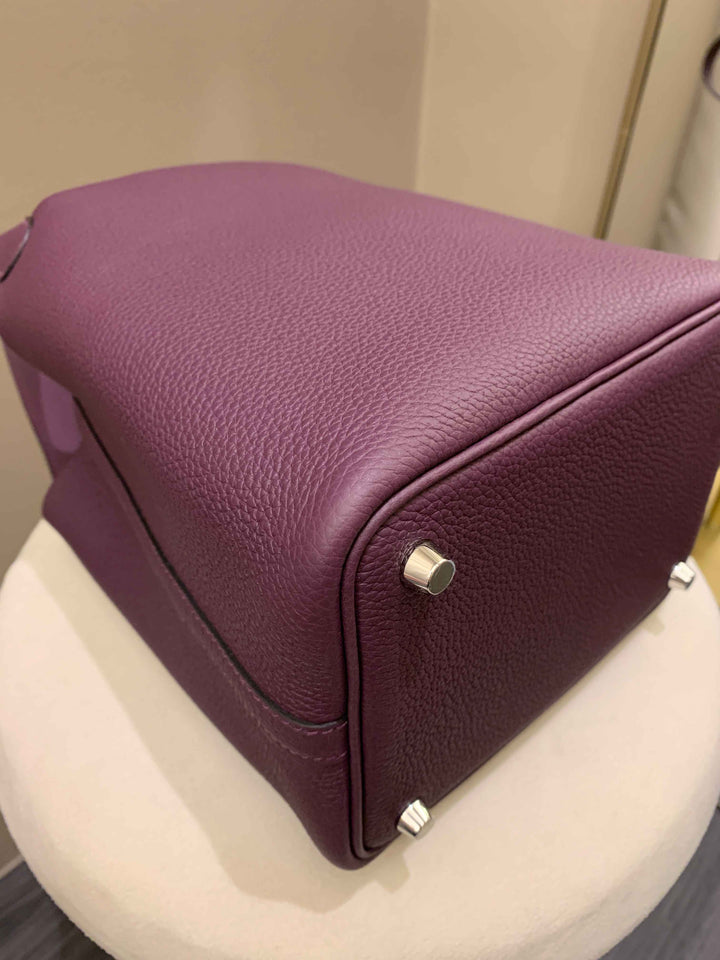 Top quality Hermes Picotin Lock PM 18 Cassis Taurillon Maurice