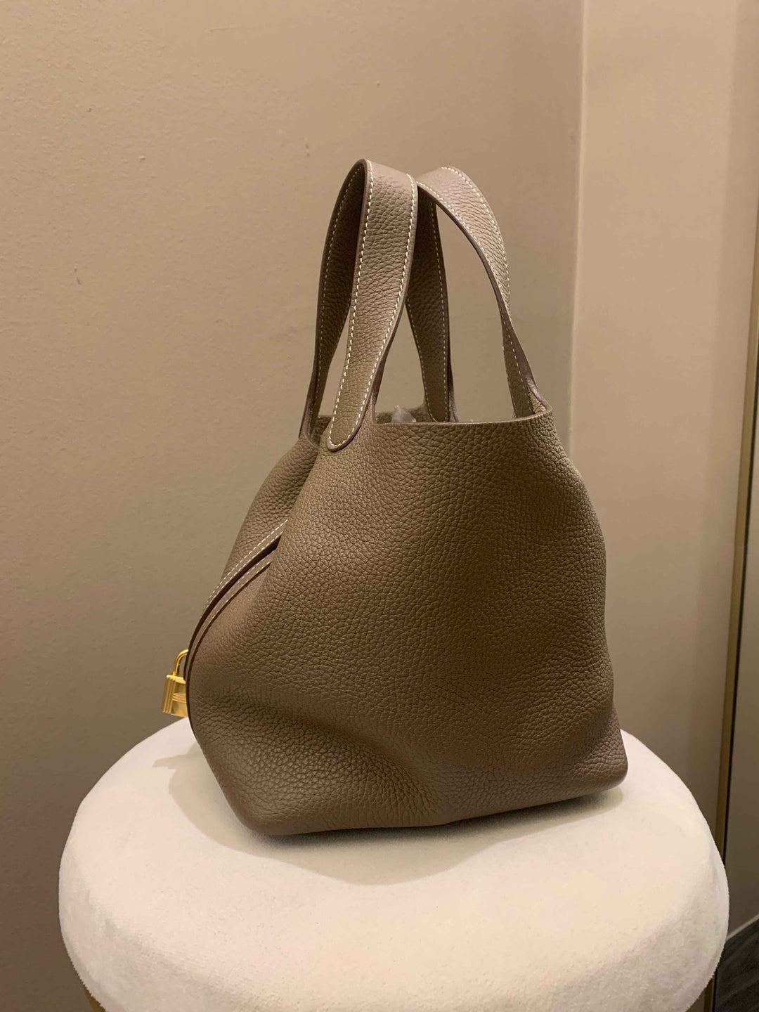 Top quality Hermes Picotin Lock PM 18 Etoupe
