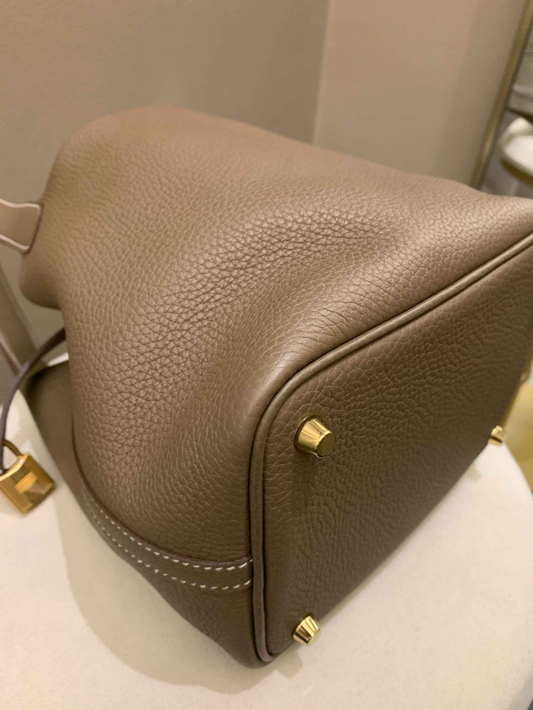 Top quality Hermes Picotin Lock PM 18 Etoupe