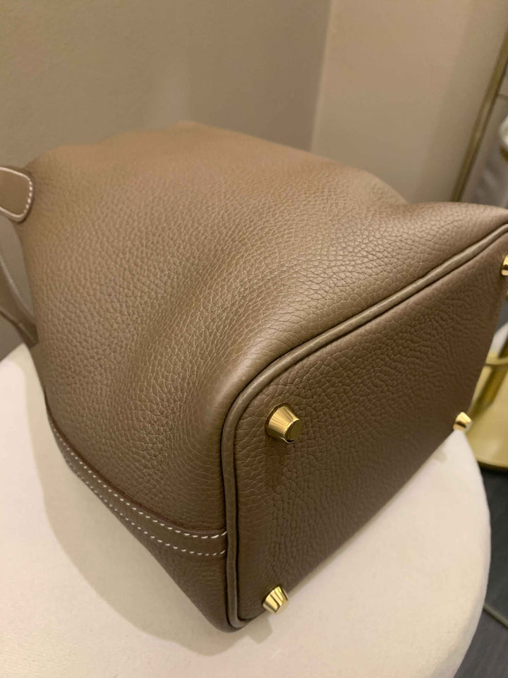 Top quality Hermes Picotin Lock PM 18 Etoupe