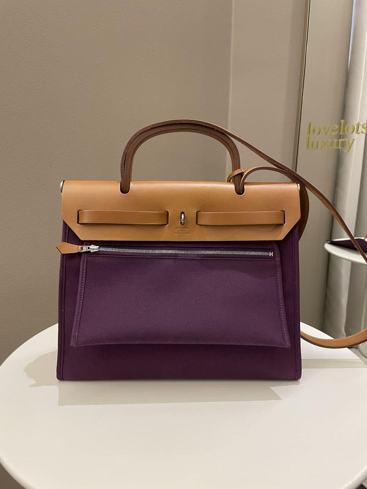 Top quality Hermes Herbag Zip 31 Cassis