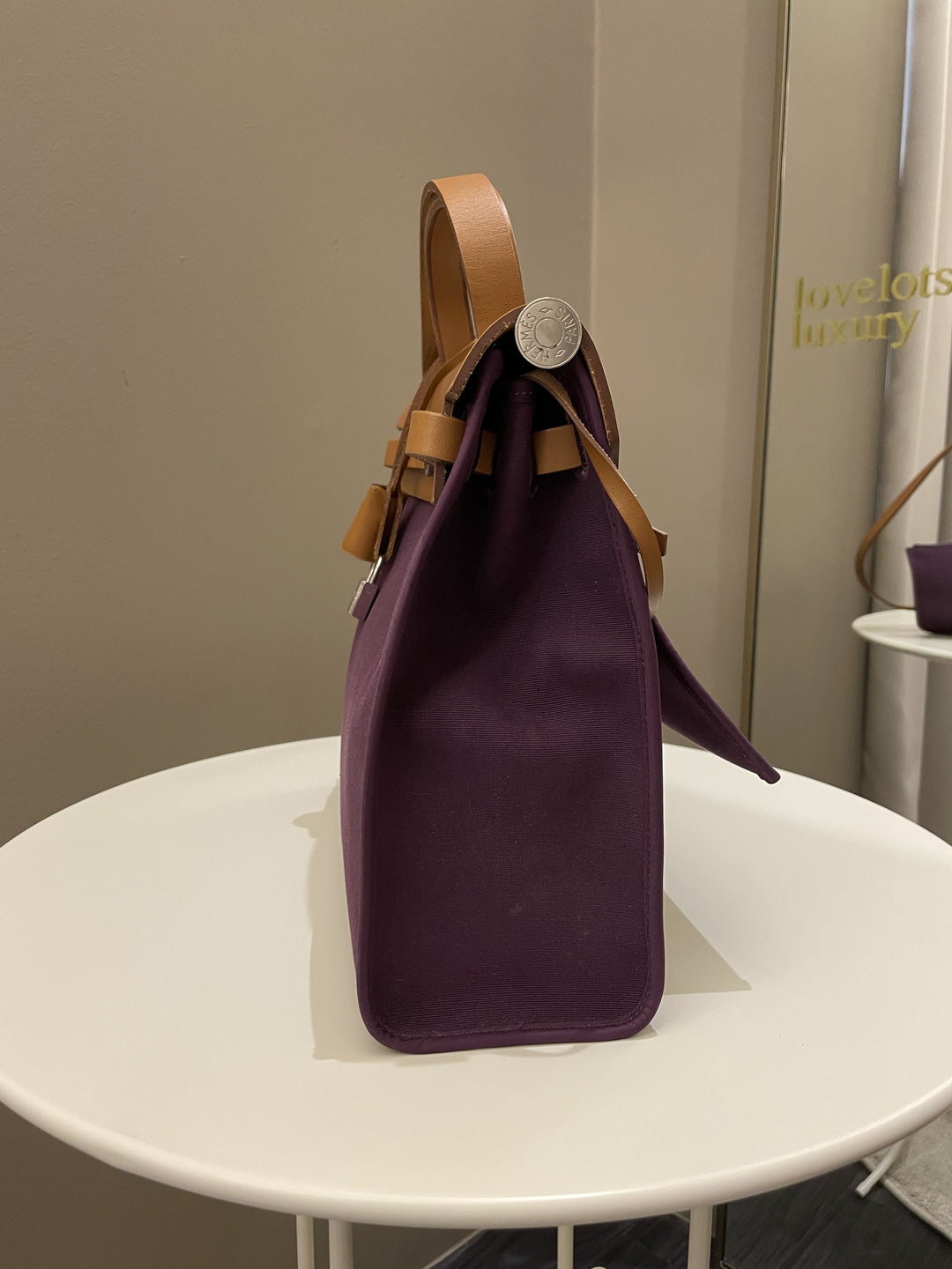 Top quality Hermes Herbag Zip 31 Cassis