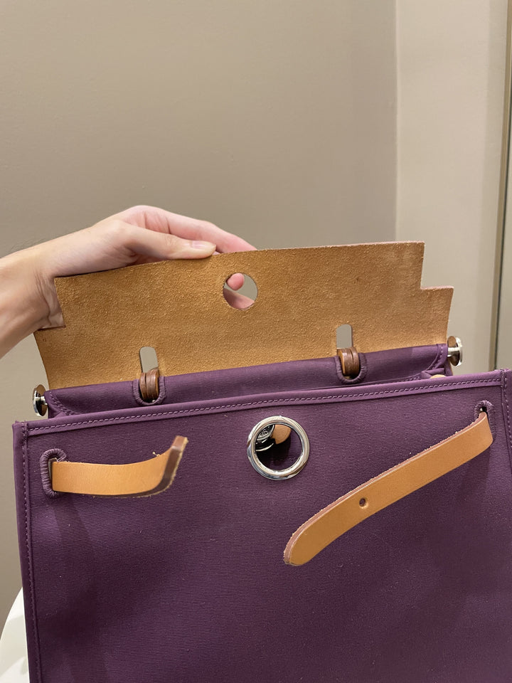 Top quality Hermes Herbag Zip 31 Cassis