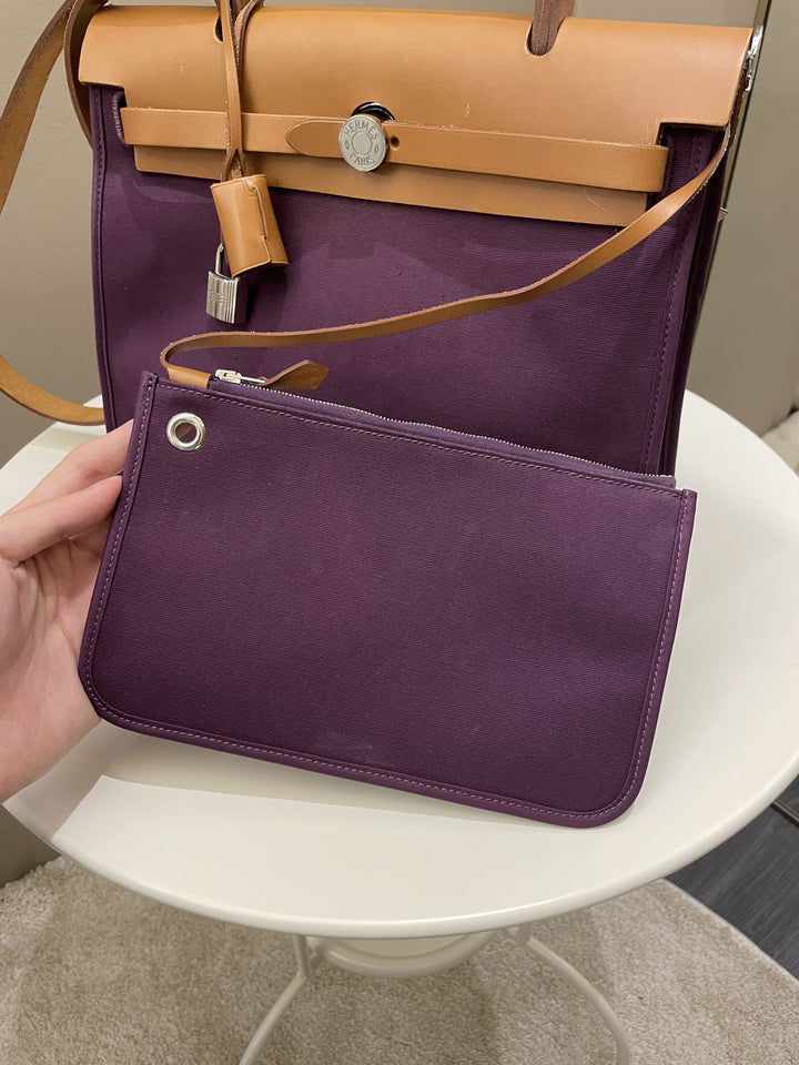 Top quality Hermes Herbag Zip 31 Cassis