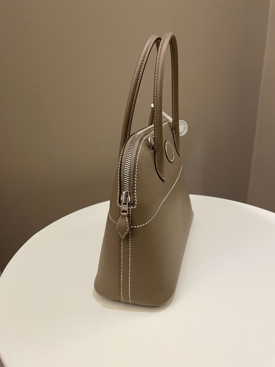 Top quality Hermes Bolide 27 Etoupe Epsom