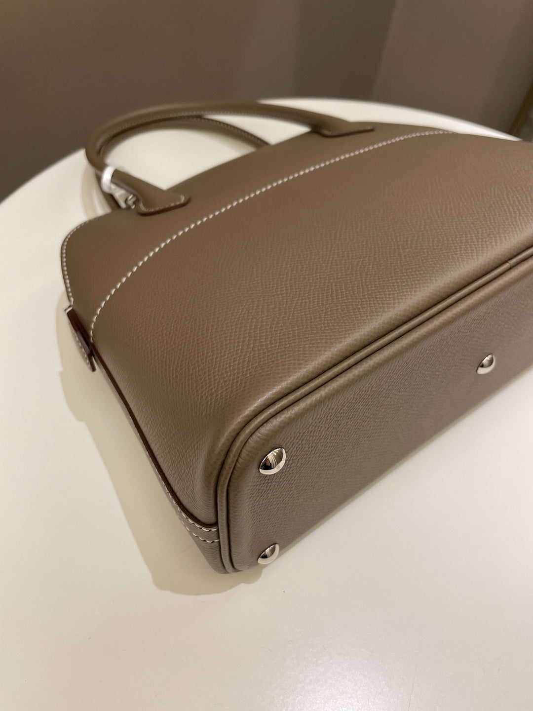 Top quality Hermes Bolide 27 Etoupe Epsom