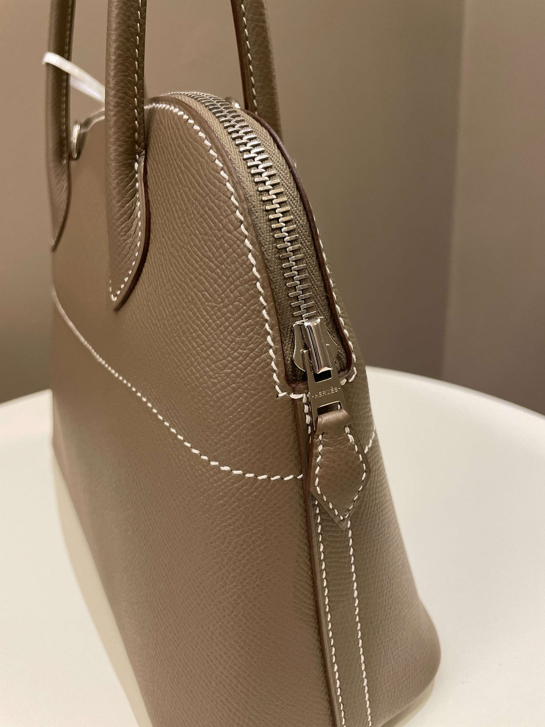 Top quality Hermes Bolide 27 Etoupe Epsom