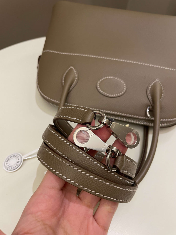 Top quality Hermes Bolide 27 Etoupe Epsom