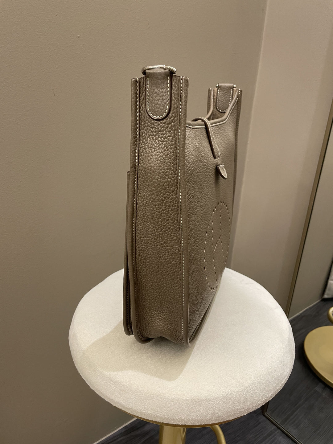 Top quality Hermes Evelyne 29 PM Etoupe Clemence