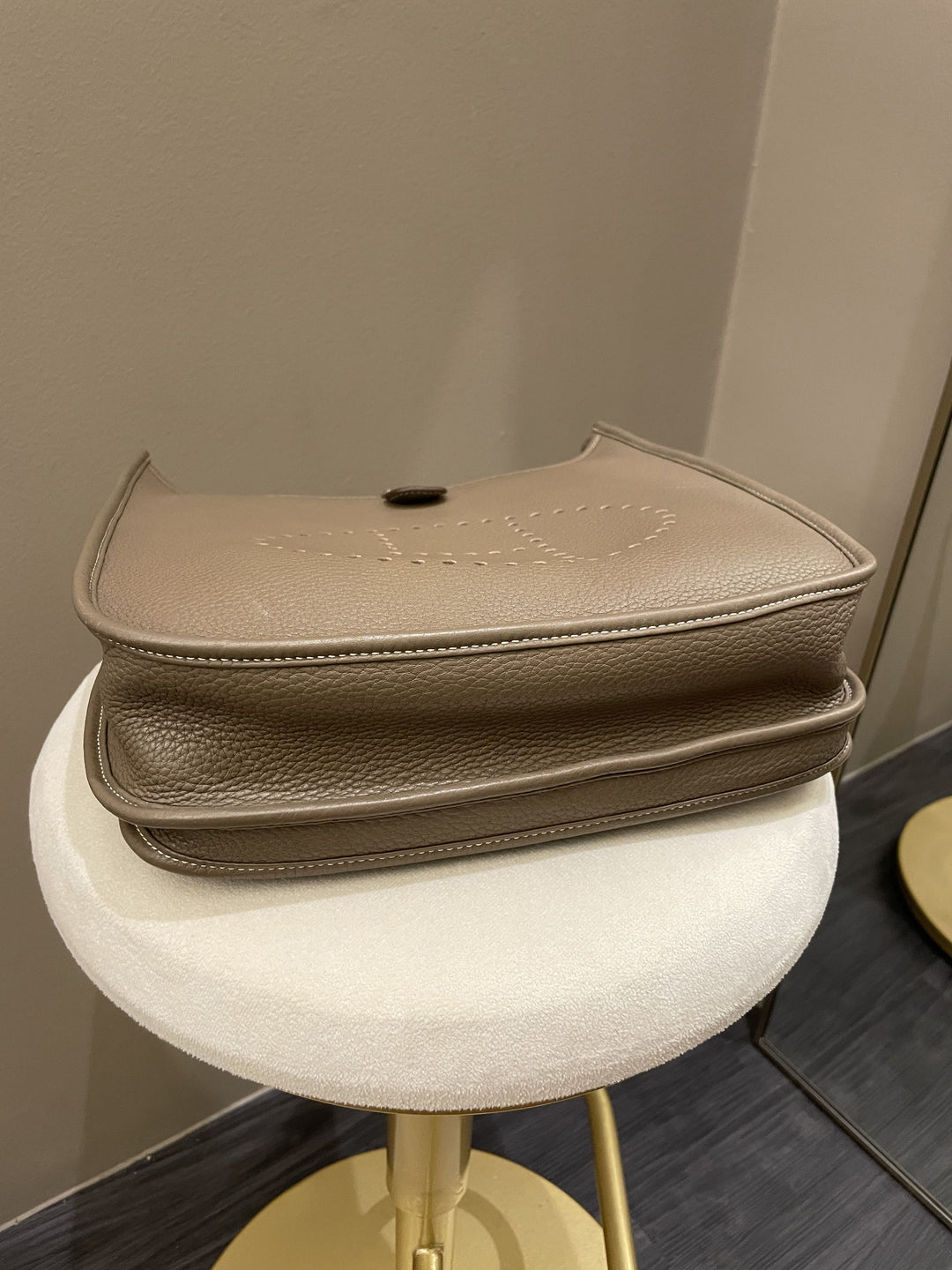 Top quality Hermes Evelyne 29 PM Etoupe Clemence
