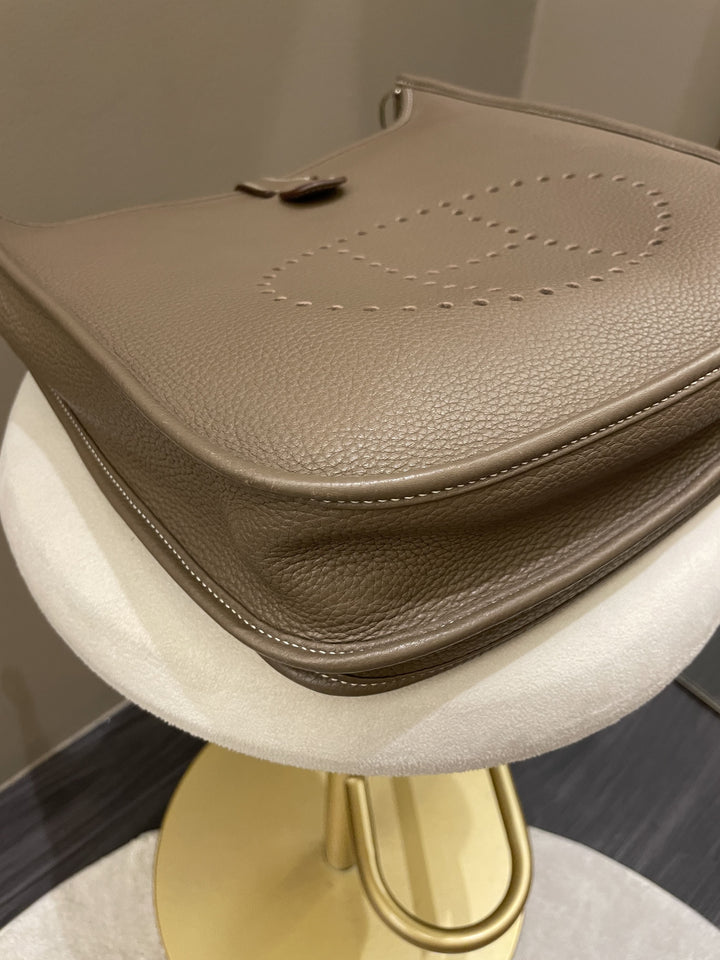 Top quality Hermes Evelyne 29 PM Etoupe Clemence