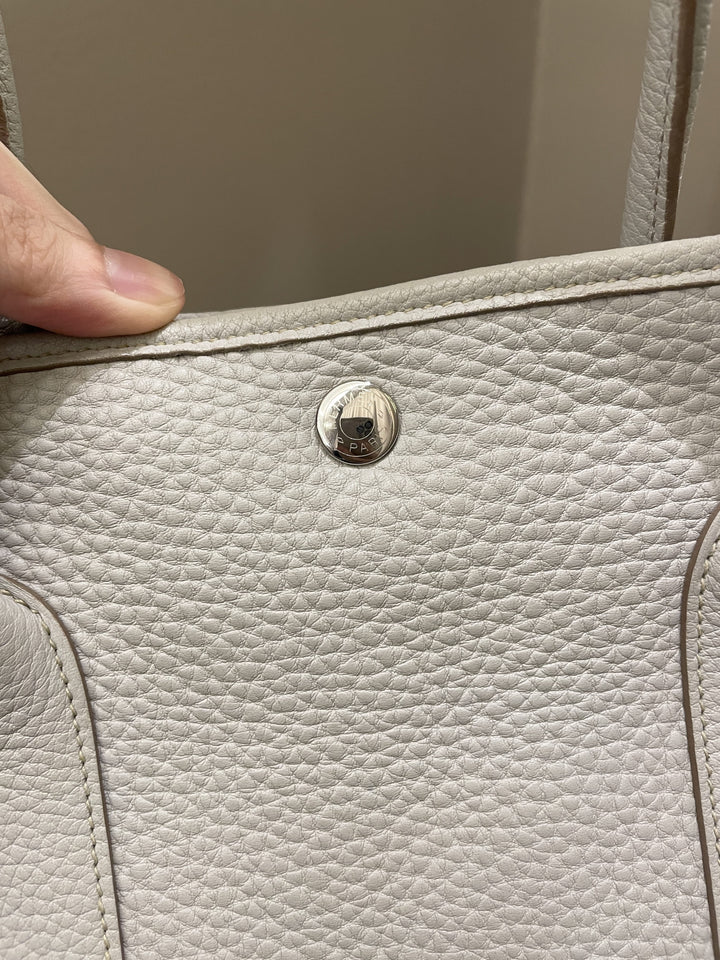 Top quality Hermes Garden Party 36 Gris Pearle Fjord