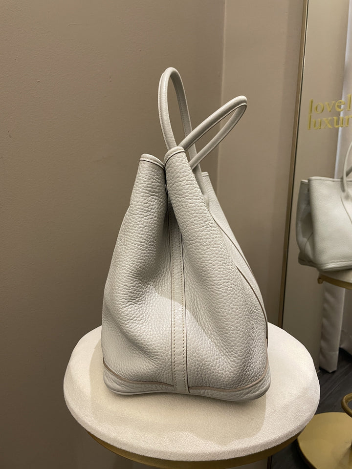 Top quality Hermes Garden Party 36 Gris Pearle Fjord