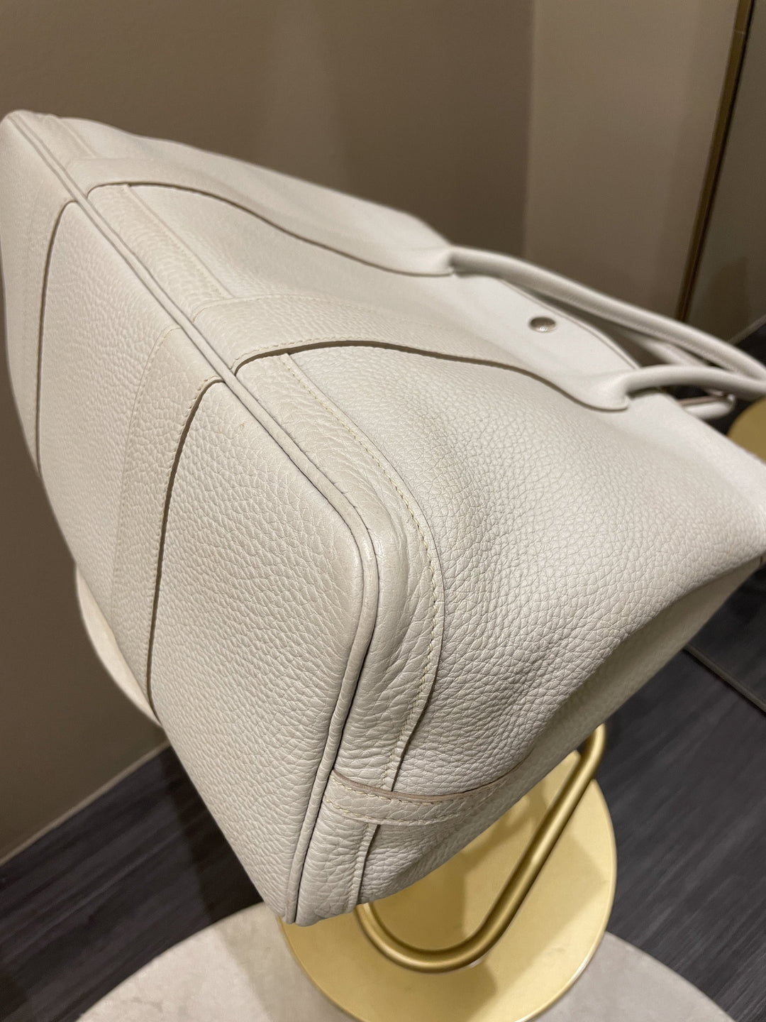 Top quality Hermes Garden Party 36 Gris Pearle Fjord