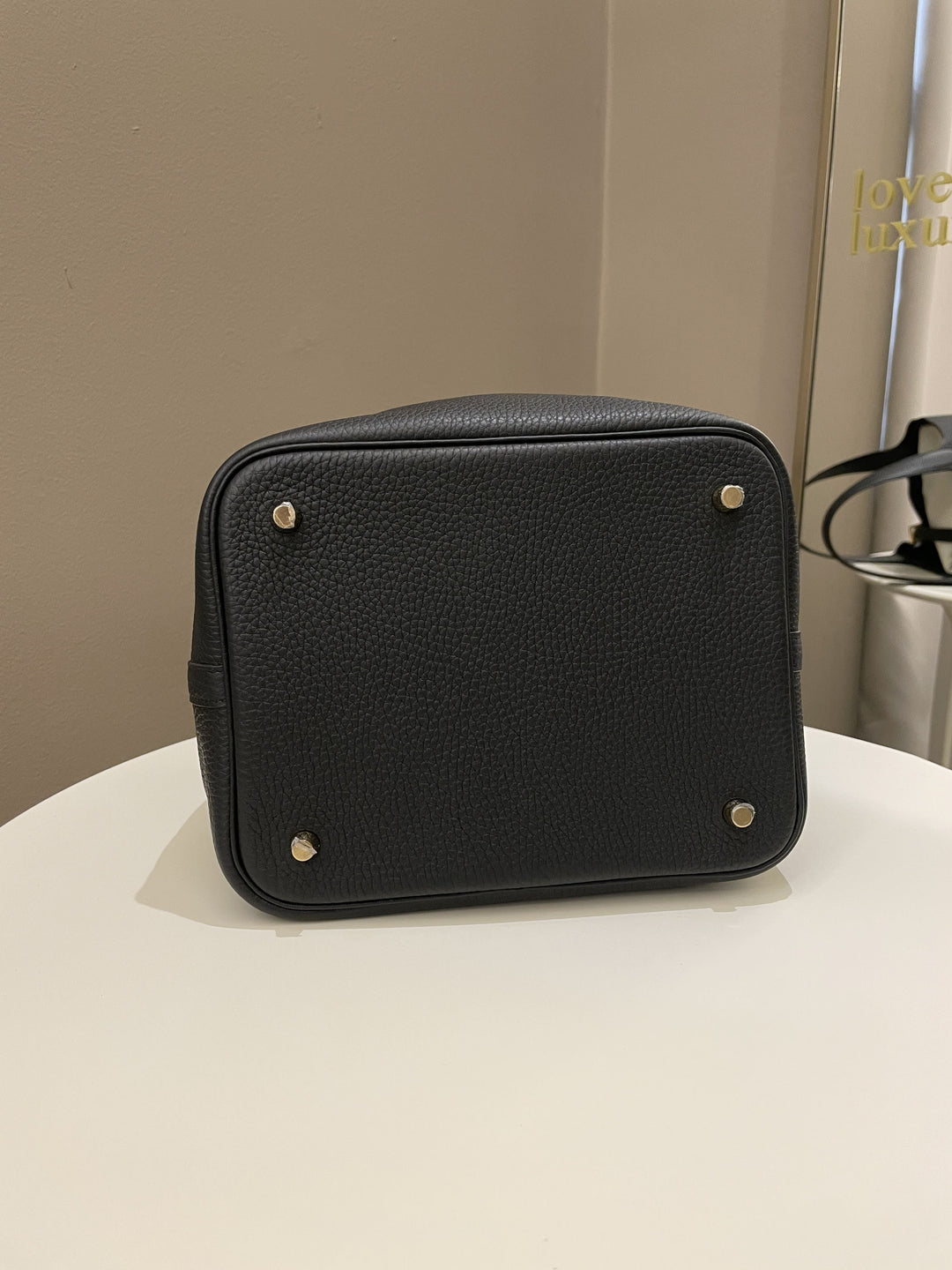 Top quality Hermes Picotin Lock 22 Black Clemence
