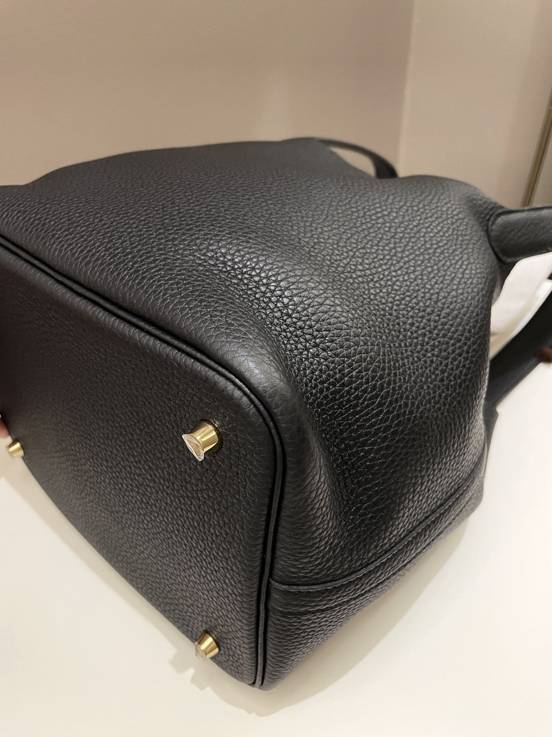 Top quality Hermes Picotin Lock 22 Black Clemence