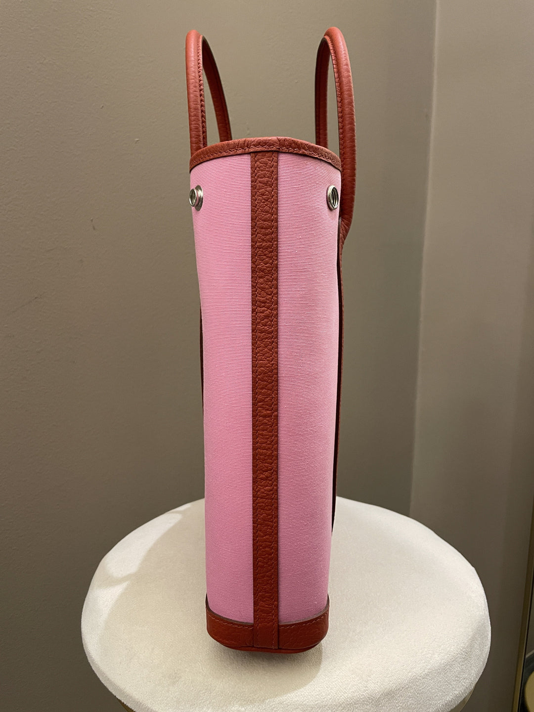 Top quality Hermes Garden File 28 Pink / Rouge Vache Country