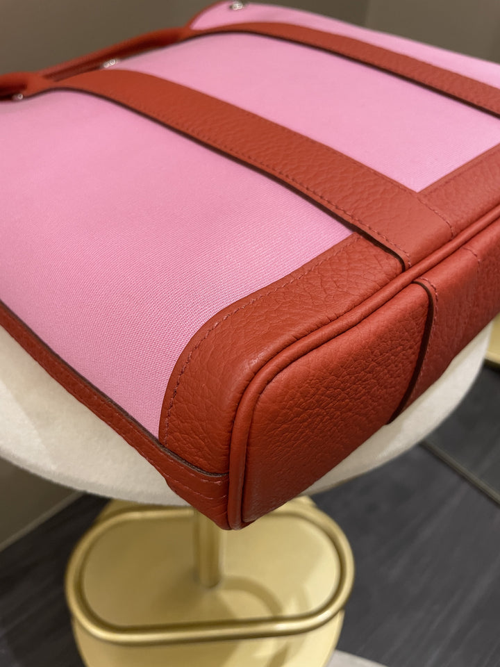 Top quality Hermes Garden File 28 Pink / Rouge Vache Country