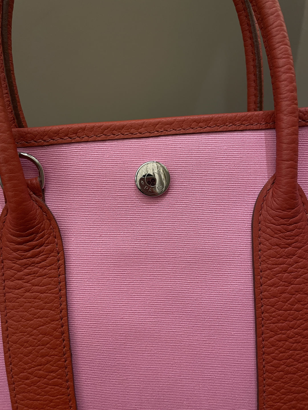 Top quality Hermes Garden File 28 Pink / Rouge Vache Country