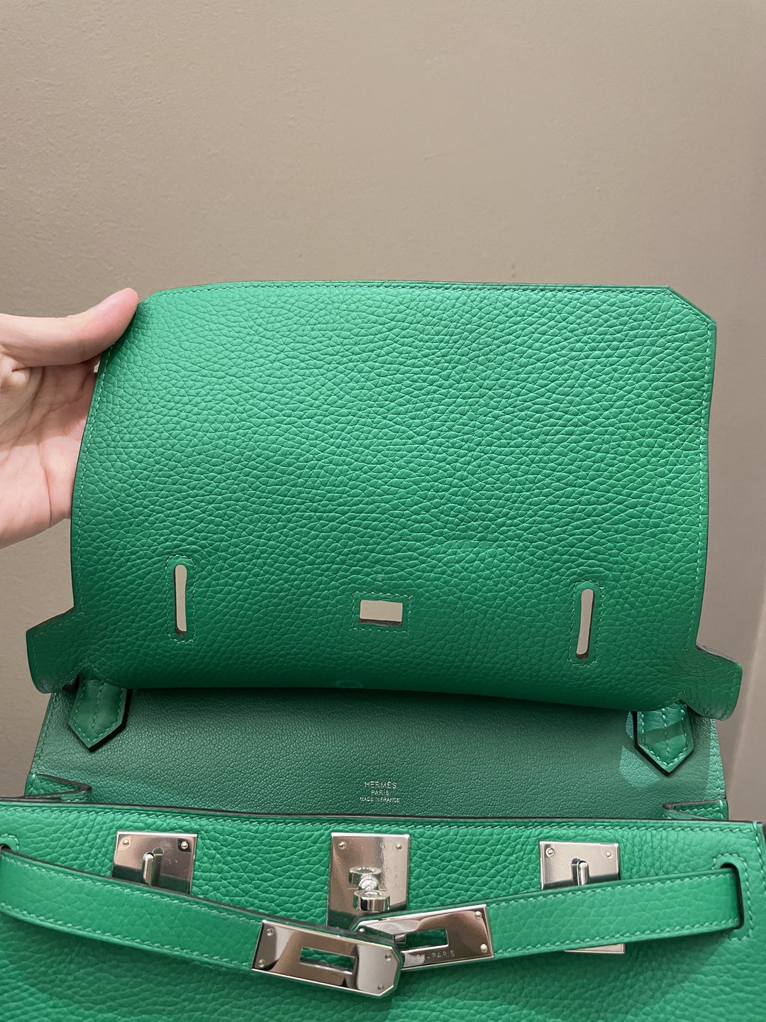 Top quality Hermes Jypsiere 28 Bambou Clemence
