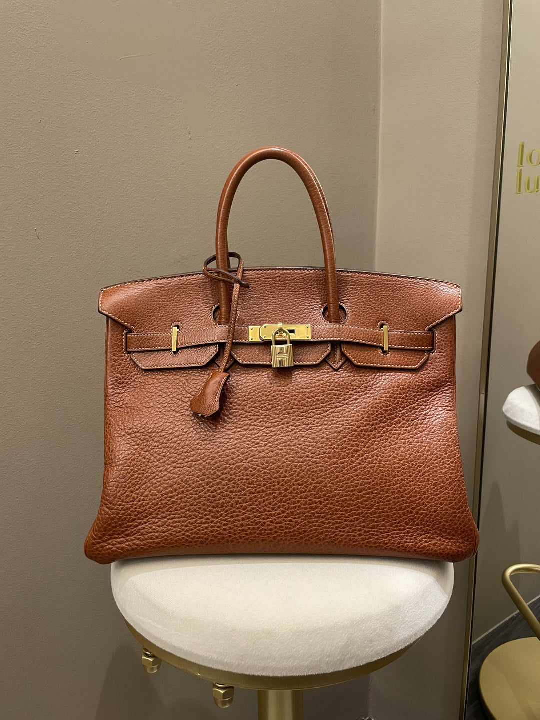 Top quality Hermes Birkin 35 Etrusque Skipper