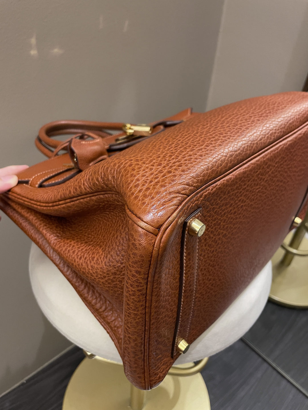 Top quality Hermes Birkin 35 Etrusque Skipper