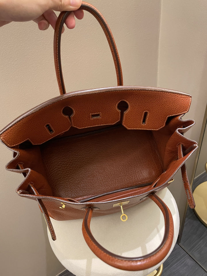Top quality Hermes Birkin 35 Etrusque Skipper