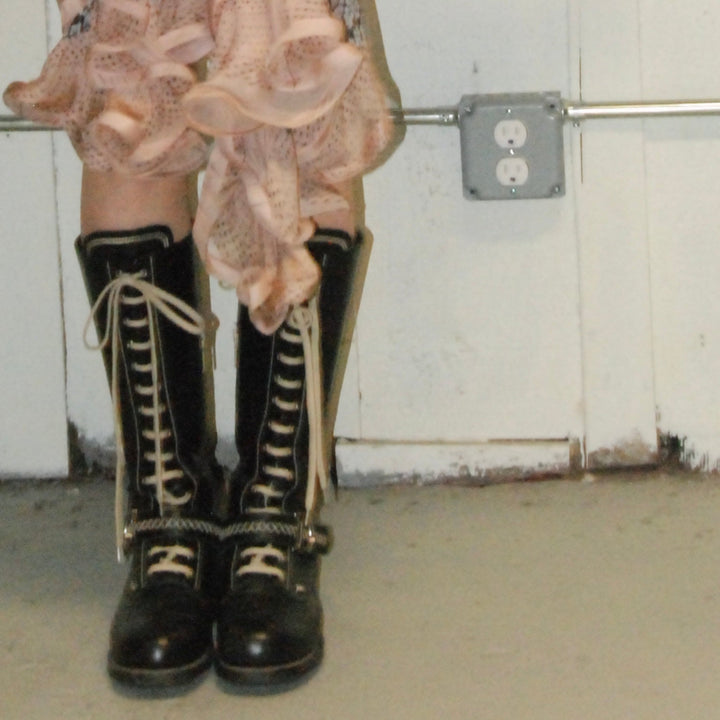 Christian Dior Black Combat Boots Sz 38.5 (8.5)
