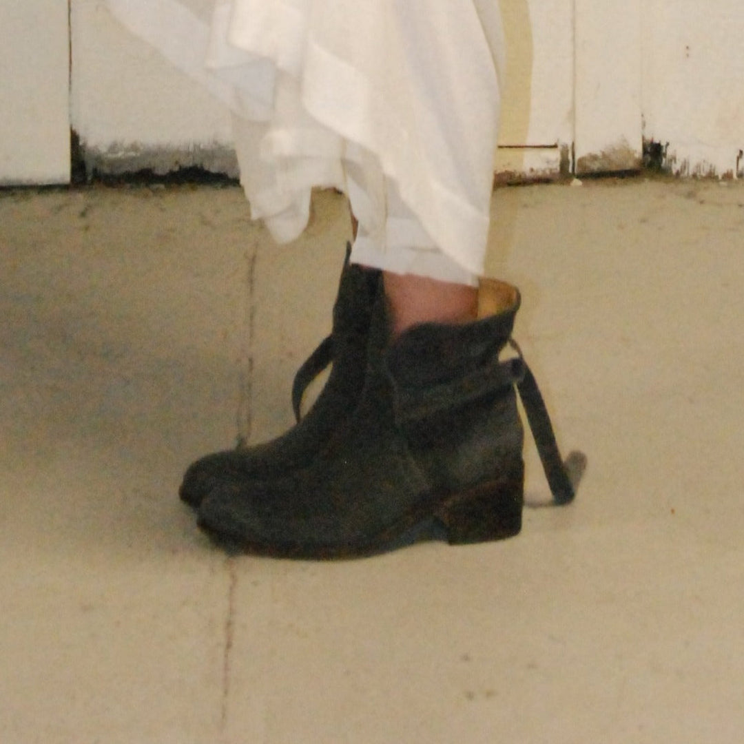 Atelier Voisin Grey Suede Booties, Sz 38 (8)
