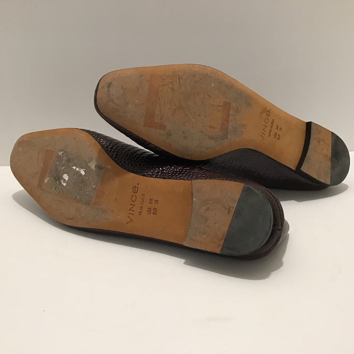 Vince Brown Branine Loafers Sz 39 (9)