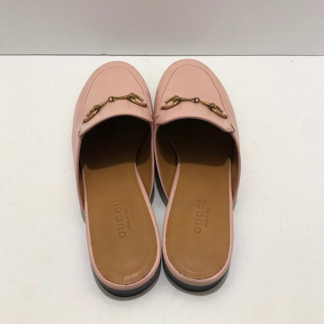 Gucci Blush Pink Mules Sz 37 (7)