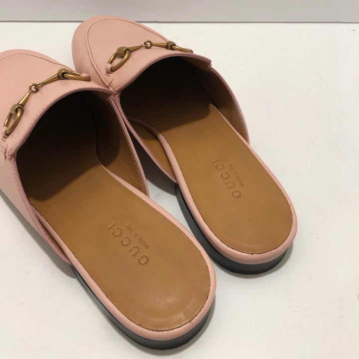 Gucci Blush Pink Mules Sz 37 (7)