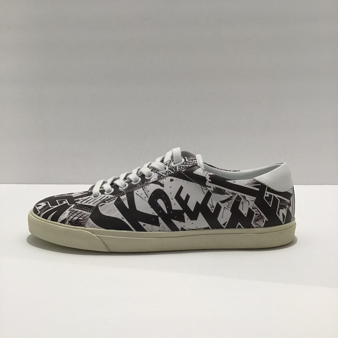 Celine Printed Graffiti Sneakers Sz 7 (37)