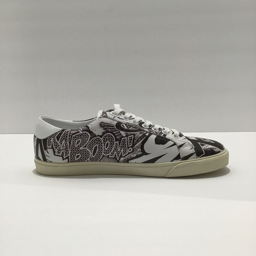 Celine Printed Graffiti Sneakers Sz 7 (37)