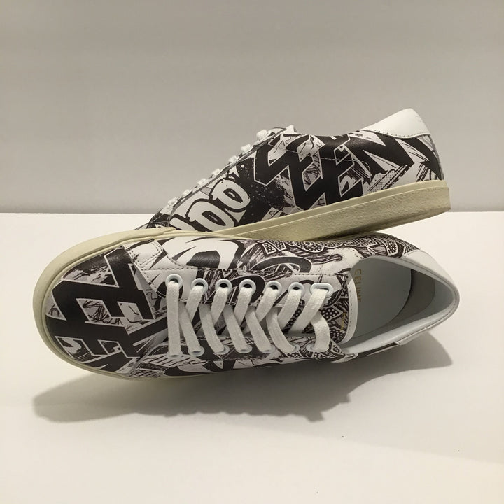 Celine Printed Graffiti Sneakers Sz 7 (37)