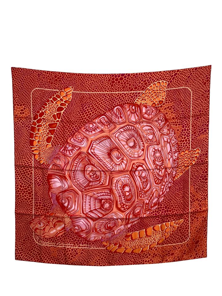 Top quality Hermes De Madras a Zakynthos Silk Scarf 90