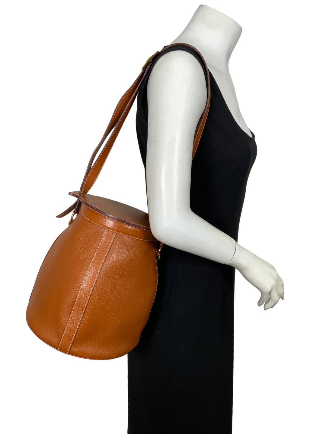 Top quality Hermes Epsom Leather Bucket Farming Bag