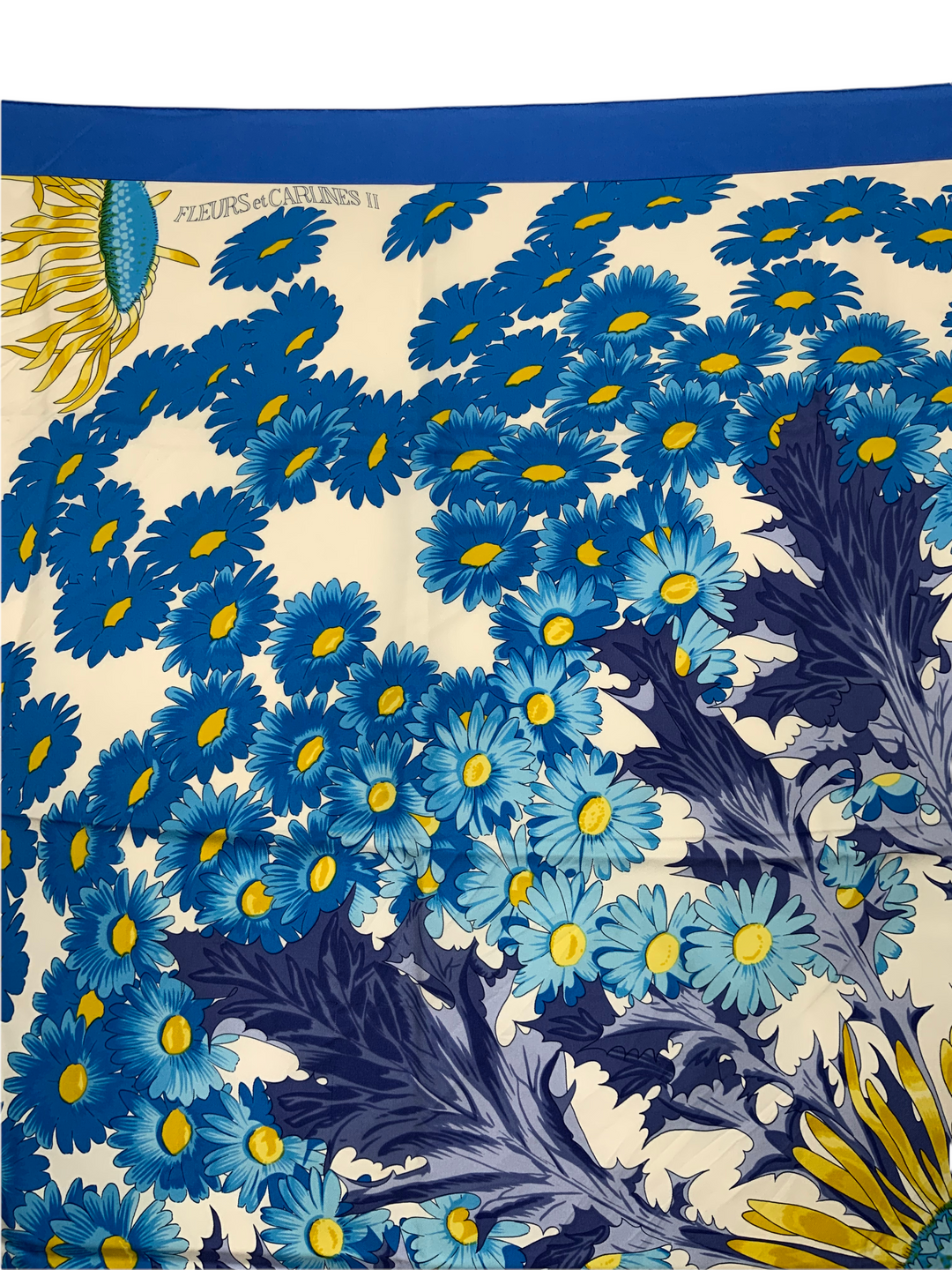 Top quality Hermes Fleurs et Carlines II Silk Scarf 90