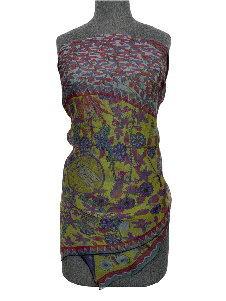 Top quality Hermes Axis Mundi Silk Scarf 140