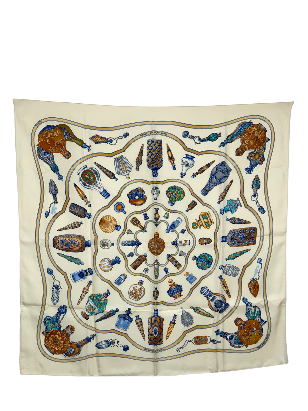 Top quality Hermes Qu' Importe Le Flacon Silk Scarf 90